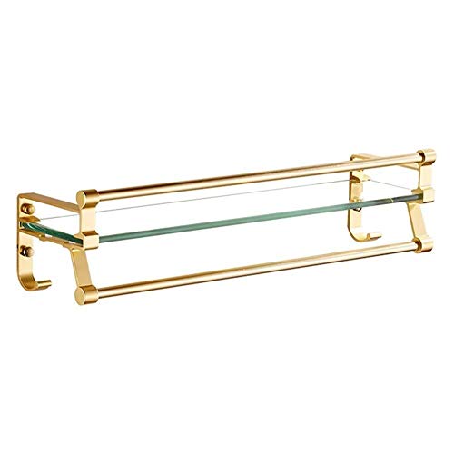 NHLBD Mensola da Bagno, mensola portaoggetti - Doccia scaffali e Ripiani, attaccatura di Parete Doccia Caddy Rettangolare for Bagno Attrezzatura partizione da Bagno (Dimensioni: 60cm) (Size : 60cm)