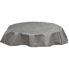beo tovaglie Impermeabile da Esterni, Rotondo, Diametro 120 cm, Grigio Chiaro