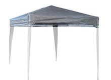 QUICK STAR Gazebo Cover Protettiva Pavillon 2 x 2 m Impermeabile Protezione dagli Agenti atmosferici Trasparente