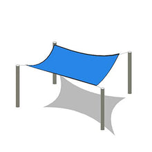 WXQIANG - Tenda parasole per piante, campeggio, ripari da sole, copertura per serra, protezione solare, isolamento termico, colore: blu, dimensioni: 3 x 3 m
