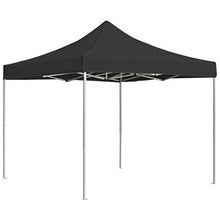 Tidyard Gazebo Professionale Pieghevole in Alluminio 3x3 m Antracite，Caratterizzato da Design Pieghevole