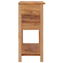 vidaXL Credenza 78x35x80 cm in Legno Massello di Teak