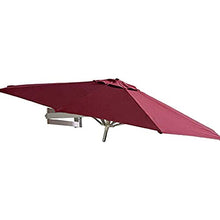 YTO Ombrellone, utilizzato per ombrellone da Giardino a Parete da Esterno, ombrellone inclinabile da Balcone, Alluminio, 220 cm