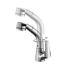 LiftingRubinetto telescopico per lavabo, estraibile, antiruggine, resistente alla corrosione, senza piombo, estraibile 60-70 cm, 2 modalità di uscita idrica, adatto per camera da letto, cucina, kshu