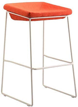 Yxsd Sgabelli bar colazione Pianale da cucina sedie for Industrial Vintage Sgabello in metallo Dining Chair Bar sala interna esterna Sgabello Esterno poggiapiedi con tessuto imbottito Mobili Sedile