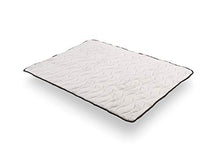 Cosmos | Topper Air Carbon | Correttore Memory per Materasso Matrimoniale 160x200 cm | Tessuto Isolante con Carbone Attivo | Effetto Anti-Stress | 7 Zone Differenziate in Lattice