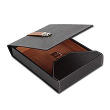 Cigar Humidor, Portatile Pelle Humidor Fragrante Fir Cigar Box 7 Sticks (200 * 167 * 40MM)