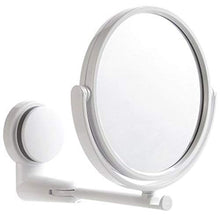 ZYCH Cosmetico Specchio Double Face Ingrandimento 10X Cosmetico da Trucco per Make up da Parete,Specchio da Trucco LED Ingrandimento con Ventosa-Bagno Make Specchio Vanity