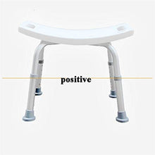 Sgabello da bagno Doccia / bagno doccia Sgabelli sedile Sgabello for / disabili Anti-Slip Anziani Mats doccia sedia regolabile in 5 Altezza con maniglia Bagno seduta in bianco ( Color : - , Size : - )