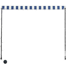 Goliraya Tenda da Sole da Parete Retrattile Manuale Luce LED,Tenda da Sole a Muro,Tenda da Sole Giardino,Tenda da Sole da Terrazzo,Tenda da Sole da Balcone 100x150/150x150/200x150/300x150/400x150 cm
