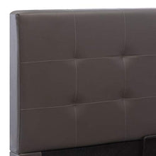 SKM Giroletto con Contenitore Idraulico Grigio Similpelle 160x200cm