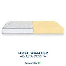 Farmarelax - Materasso singolo 80x160, Altezza 16 cm, Waterfoam, Made in Italy, Ortopedico, Indeformabile, Anallergico, Antibatterico, Antiacaro e Traspirante, Modello: Ecoroyal