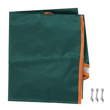 Rodipu Tenda da Sole Esterna Impermeabile Portatile Triangolare, Parasole, per Picnic in Campeggio(Green)