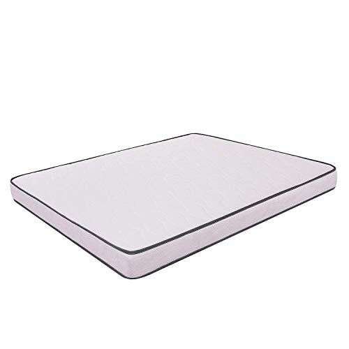 MiaSuite Primavera H20 Materasso Ortopedico con Rivestimento in Cottone, Water Foam e Poliuretano, Bianco, Matrimoniale, 160 x 190 x 20 cm