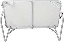 Tavolo da picnic all'aperto All'aperto multi-funzione Camping Picnic Picnic Pieghevole Tavolo Pieghevole Computer Notebook Desk Verde e arancione (Colore: B, Dimensione: L * W * H: 64 * 42 * 29 cm) Bb