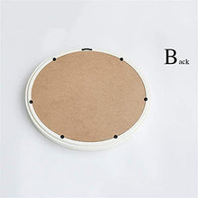 Specchio rotondo con arco per il bagno Bianco parete Vanity Specchio | Ragazza trucco Specchio Design unico Wall Décor-18 "x15.3" JoinBuy.R