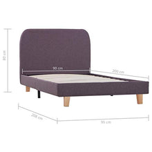 SKM Giroletto Grigio Talpa in Tessuto 90x200 cm (20.35kg)