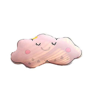 JKHOIUH Morbido Simpatico Cartone Animato A Forma di Ornamenti Decorativi Cuscino Comodo Divano Cuscino di Cristallo Breve Giocattolo di Velluto (Colore : Clouds)