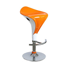 LXYPLM Sgabello Sedie Bar Barstools Girevole Regolabile Bancone Sedie Sedile, Cucina Pub ozio Creativo Alti sgabelli con poggiapiedi e Chrome Base Arredo Bar Cucina (Color : A)