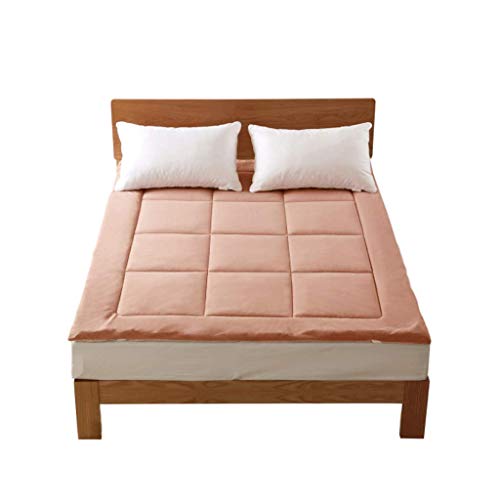 LJ Materasso Tatami su Entrambi i Lati con materassino Singolo Pieghevole Morbido Camera da Letto (Colore : Caffe'colore, Dimensioni : 120x200cm)