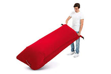 Fatboy® Lamzac O Blu | Poltrona ad Aria Blu | Divano/Sacca/Letto Gonfiabile Portatile | 110 x 103 x 62 cm