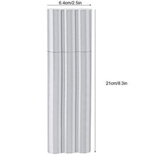 Custodia da viaggio con tre tubi in acciaio inox e porta sigaro Humidor Custodia da viaggio esterna