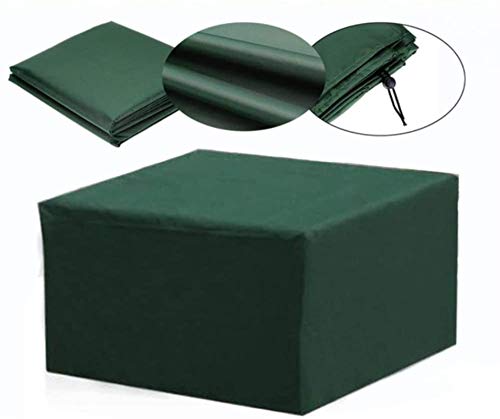 N / A Oxford Copertura di mobili per Antipolvere Divano Sedia del Rattan cubo Pioggia Impermeabile Giardino Patio Esterno Coperto 242 x 162 x 100 cm