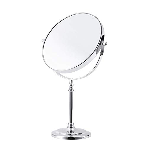 Specchio da tavolo cosmetico specchio da tavolo camera da letto bagno a due lati 3x ingrandimento specchio da tavolo