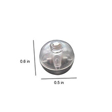 ARTFFEL Vola 10pcs Rotonda LED Sfera Chiara Tumbler Balloon luci Luminoso Lampade for Lanterna di Carta di Natale Wedding Party Decoration (Luce Gialla) .Compleanno
