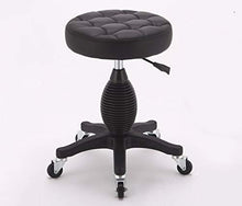 LWW Sedie, sgabelli da bar sedia da barbiere sedia girevole sedia Sgabello Alto Chair moderno ascensore casa Sedie,Nero