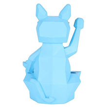 Hancend Scatola portaoggetti Famiglia Cartoon Gatto Antiscivolo Telecomando Chiave Scatola portaoggetti Custodia Organizer Decorazione(Blu)