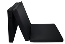 ZOLLNER Materasso Pieghevole per Gli Ospiti, 65x195 cm, Nero, Altri Colori