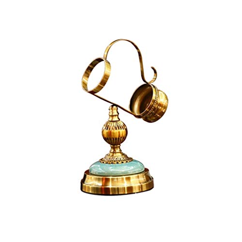 Porta Bottiglie da Vino Portabottiglie per Vino Ceramica Rame placcato Wine Rack Wall Decoration Cabinet decorazioni Oblique inserimento vino Bottiglia di vino Holder Espositore Decoration Scaffale pe