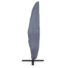 Purovi® Copertura Premium con Chiusura Lampo per ombrelloni | Tessuto Oxford 420D Poliestere | Idrorepellente | Resistente ai Raggi UV | per ombrelloni con Ø da 300 a 400 cm