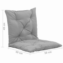 Festnight Cuscini per Sedie a Dondolo Set di 2 Cuscini per Sedia a Sdraio 50 cm Comoda e soffice Imbottitura Comodo per Sedia da Esterno ed Interno Disponibile in Tanti Colori Diversi
