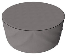 SORARA Copertura Protettiva per Tavola Rotonda, Grigio, Ø 213x90 cm
