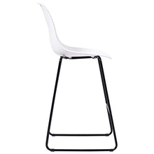 Tidyard Set 5 pz da Bar Design Moderno Alto in Tessuto Rovere e Crema/Nero/Bianco,Set Tavolo Quadrato e 4 Sedie da Bar Alti in Tessuto,Set Tavolo e Sedie da Cucina Design Moderno in Tessuto