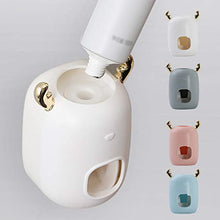 shunbang yuan Dentifricio Squeezer Parete dentifricio Plastic Hanging Tubo Squeezer per Bagno, Bianco