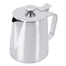 Rockyin 350ml in Acciaio Inox Latte Craft caffè Latte Che Schiuma Arte Brocca Brocca Mug Cup con Coperchio