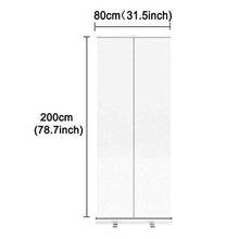Protezione da Starnuto Indipendente/Scudo da Starnuto Portatile, Banner Roll Up Trasparente Portatile, 80x200 cm