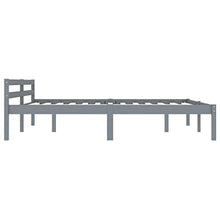 SKM Giroletto con 4 Cassetti Grigio in Massello di Pino 180x200 cm (43.28kg)