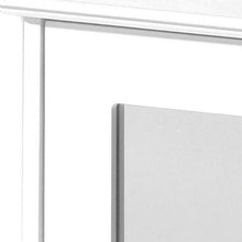 Premier Housewares 2401451 Armadietto con Specchio, in Legno Bianco