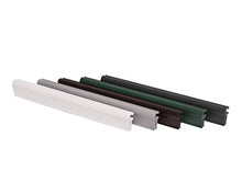 Thermoplast® ENDCLIPS - Clip di fissaggio per strisce frangivista, 19 cm x 10 pezzi, marrone RAL 8011