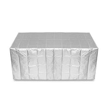 ZOYOSI 170 x 97 x 71 cm Argento Mobili Copertura Impermeabile Rettangolare Tavolo da Giardino Sedia Riparo