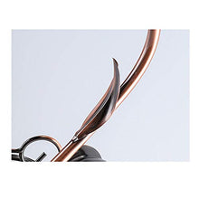 OUGEA Porta calici,Porta Bottiglie retrò in Ferro battuto Porta Bottiglie Trasporto utilizzato per la Decorazione di Porta Bottiglie Cucina Bronzo