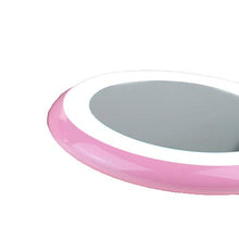 Kaper Go Specchio for Il Trucco Luminoso A LED Nuovo Mobile Ricarica Tesoro Specchio di Riempimento Specchio di Bellezza Materiale ABS Due Rosa Sezione Blu