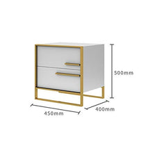 H-CAR Armadietto per Hardware da Comodino Leggero postmoderno Semplice Armadietto per Camera da Letto Armadietto Piccolo Semplice Armadio Mini Nordic