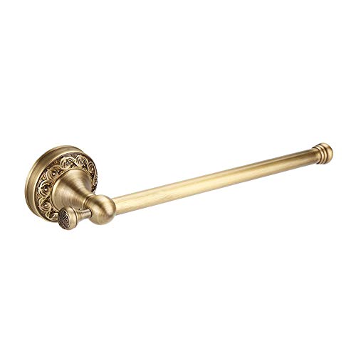 Portasciugamani Portasciugamani da Bagno Portasciugamani da Parete Ottone antico da bagno Portasciugamani a parete Single Pole Bar Home Appendiabiti Mensola per arredo bagno
