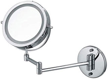 Specchio Trucco Specchi da Tavolo Specchio per il trucco da 7 pollici Bagno con lampada Specchio da bagno Double Sided 5x amplificato parete appeso in metallo specchio specchio specchio specchio da pa