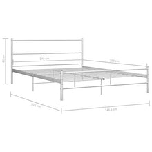 SKM Giroletto Bianco in Metallo 140x200 cm (18kg)